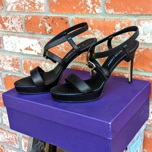 Ralph Lauren Collection Jessie Black Calf size 9.5